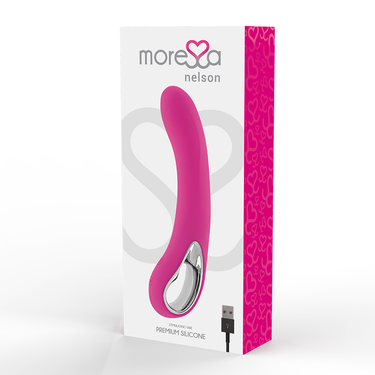 Vibratore Nelson: stimolazione G e massaggi esterni in silicone premium